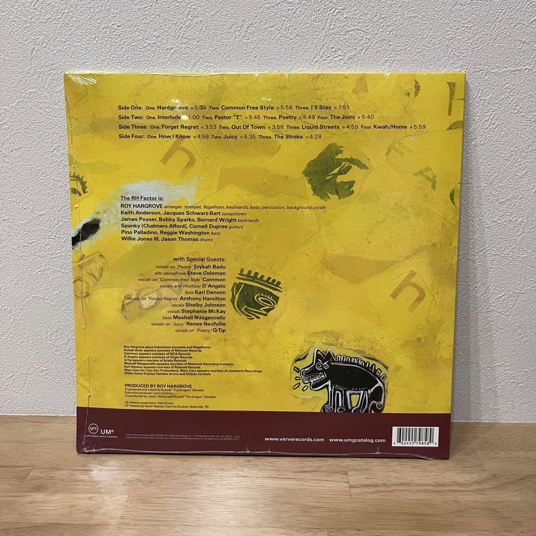 Amazon.co.jp: rh factor レコード hard groove roy hargrove : おもちゃ